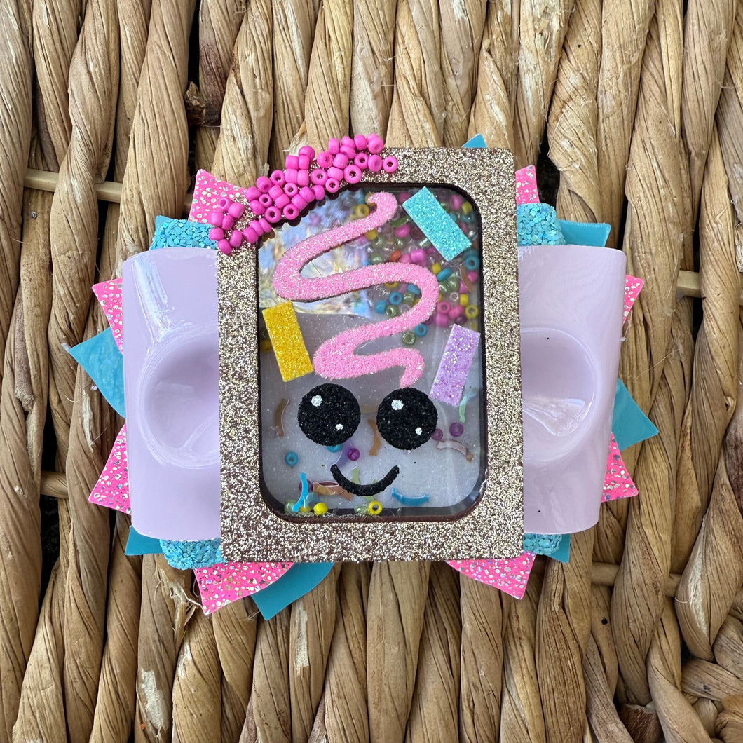 The Cutest Pop Tart 5in Mena Bow W/ Center