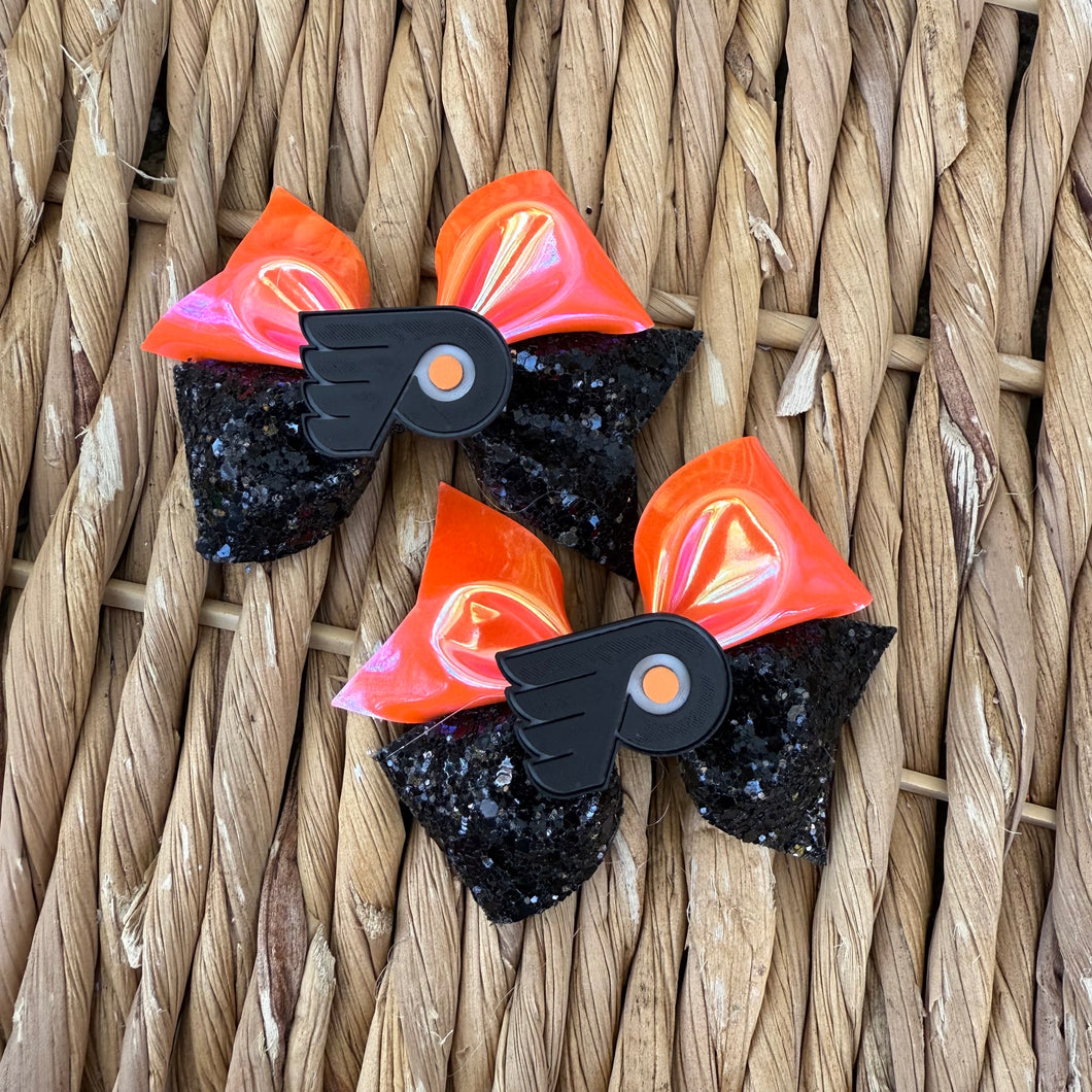 Orange Hockey Piggies Set