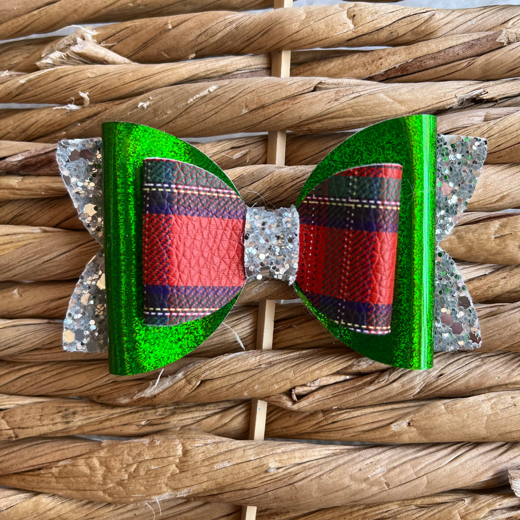 Green Christmas Plaid Small